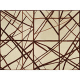 LEE JOFA MODERN GWF-3101.911.0 CHANNELS PLUM/OATMEAL Fabric - Eade's Wallpaper