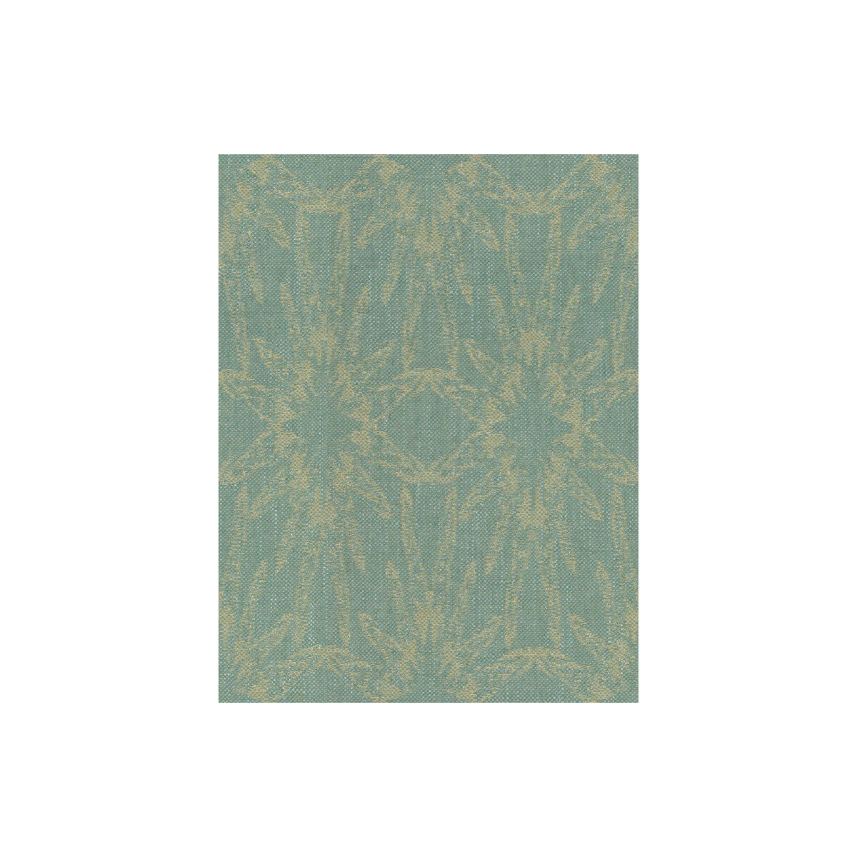LEE JOFA MODERN GWF-3202.13.0 STARFISH AQUA Fabric - Eade's Wallpaper