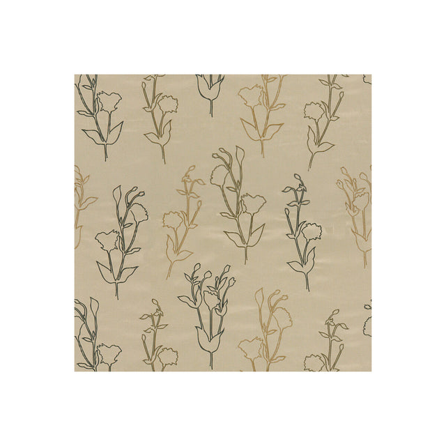 LEE JOFA MODERN GWF-3220.816.0 VENTANA GARDEN CARMEL/CHARCOAL Fabric - Eade's Wallpaper