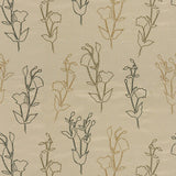 LEE JOFA MODERN GWF-3220.816.0 VENTANA GARDEN CARMEL/CHARCOAL Fabric - Eade's Wallpaper