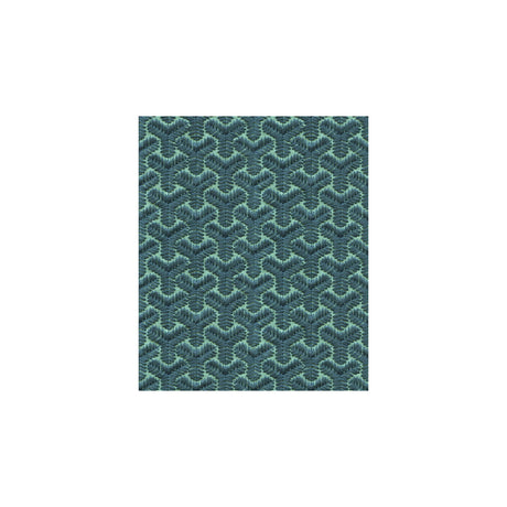 LEE JOFA MODERN GWF-3320.513.0 CHENGTUDOOR EMB BLUE/AQUA Fabric - Eade's Wallpaper