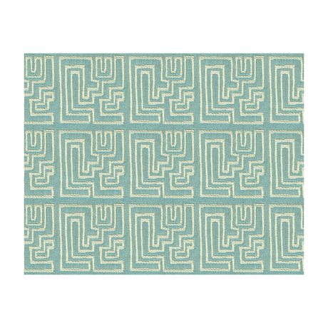 LEE JOFA MODERN GWF-3420.511.0 MIRAMAR ROBIN'S EGG Fabric - Eade's Wallpaper