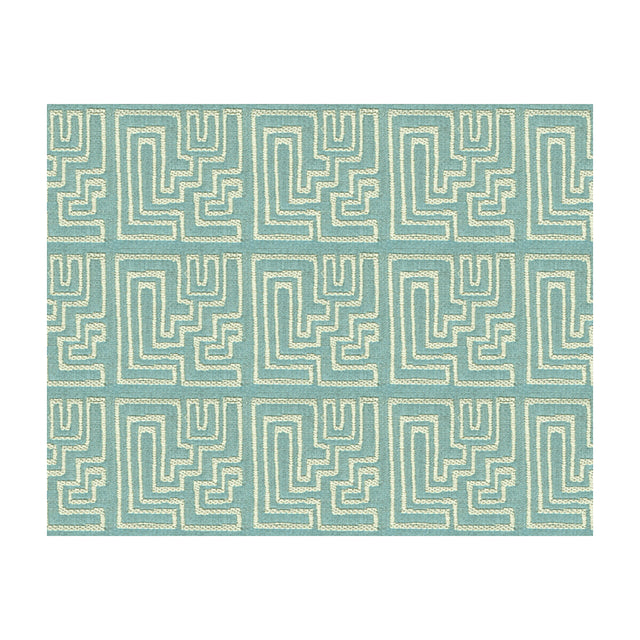 LEE JOFA MODERN GWF-3420.511.0 MIRAMAR ROBIN'S EGG Fabric - Eade's Wallpaper