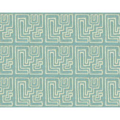 LEE JOFA MODERN GWF-3420.511.0 MIRAMAR ROBIN'S EGG Fabric - Eade's Wallpaper