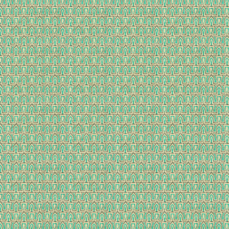 LEE JOFA MODERN GWF-3505.13.0 PASSAGE AQUA Fabric - Eade's Wallpaper