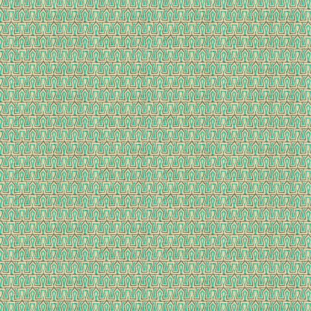 LEE JOFA MODERN GWF-3505.13.0 PASSAGE AQUA Fabric - Eade's Wallpaper