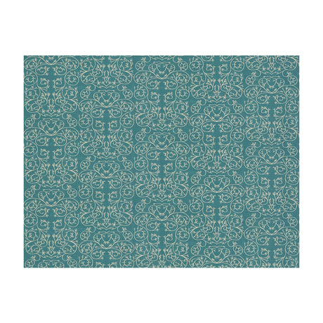 LEE JOFA MODERN GWF-3512.5.0 GARDEN REVERSE CORNFLOWER Fabric - Eade's Wallpaper