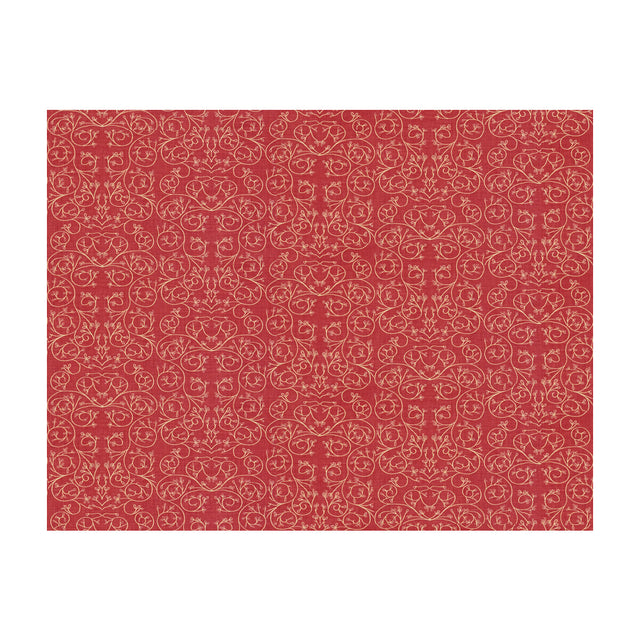 LEE JOFA MODERN GWF-3512.7.0 GARDEN REVERSE CERISE Fabric - Eade's Wallpaper