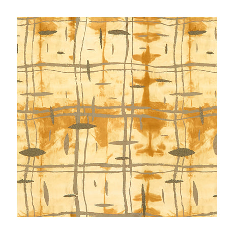 LEE JOFA MODERN GWF-3516.416.0 CROSSROADS GILT Fabric - Eade's Wallpaper