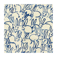 LEE JOFA MODERN GWF-3523.50.0 HUTCH PRINT NAVY Fabric - Eade's Wallpaper