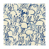 LEE JOFA MODERN GWF-3523.50.0 HUTCH PRINT NAVY Fabric - Eade's Wallpaper