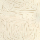 LEE JOFA MODERN GWF-3530.116.0 GRAFFITO PARCHMENT Fabric - Eade's Wallpaper