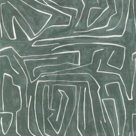 LEE JOFA MODERN GWF-3530.151.0 GRAFFITO DENIM Fabric - Eade's Wallpaper