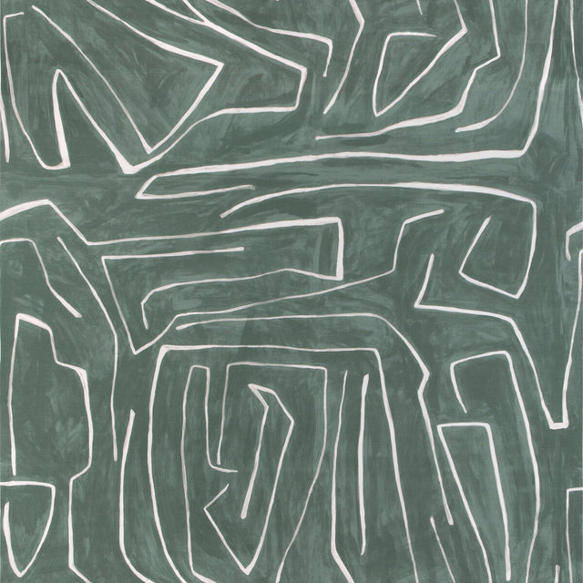 LEE JOFA MODERN GWF-3530.151.0 GRAFFITO DENIM Fabric - Eade's Wallpaper