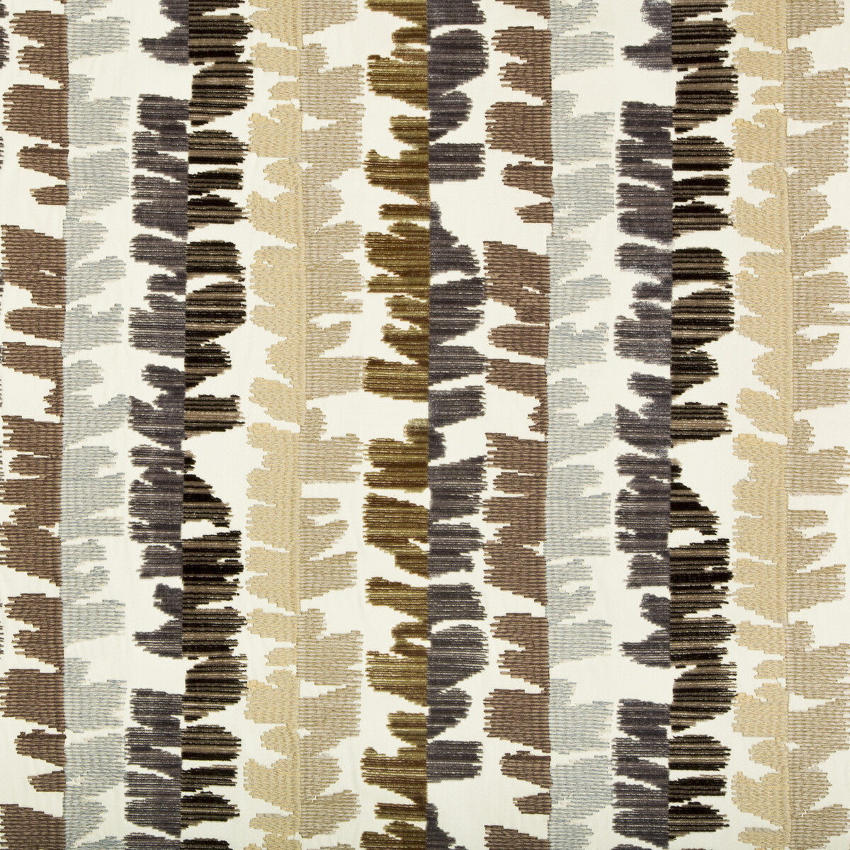 LEE JOFA MODERN GWF-3709.1611.0 FRACTAL VELVET SAND/STONE Fabric - Eade's Wallpaper