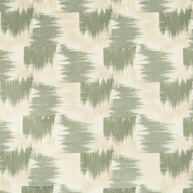 LEE JOFA MODERN GWF-3712.1316.0 MANDELBROT EMB BEIGE/JADE Fabric - Eade's Wallpaper