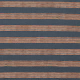 LEE JOFA MODERN GWF-3724.524.0 ASKEW SIENNA/NAVY Fabric - Eade's Wallpaper