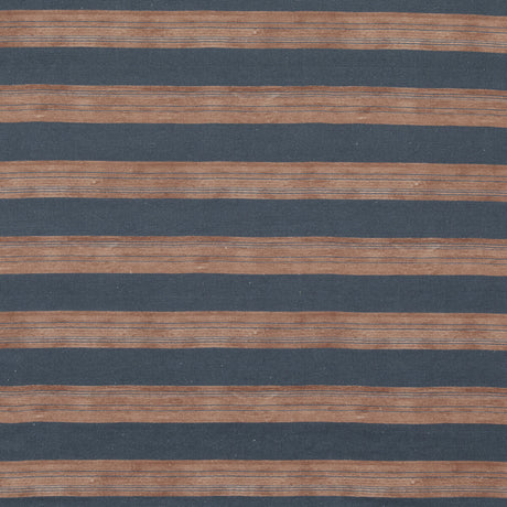 LEE JOFA MODERN GWF-3724.524.0 ASKEW SIENNA/NAVY Fabric - Eade's Wallpaper