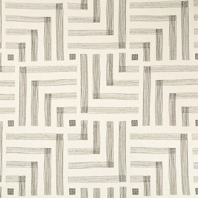 LEE JOFA MODERN GWF-3726.18.0 PASTICHE CHALK/JET Fabric - Eade's Wallpaper