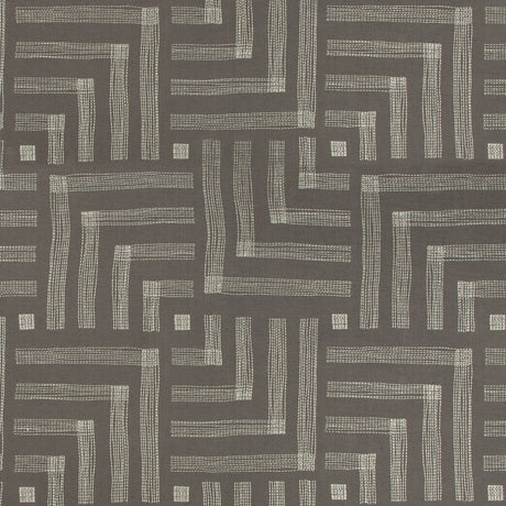 LEE JOFA MODERN GWF-3726.811.0 PASTICHE MOCHA/CREAM Fabric - Eade's Wallpaper