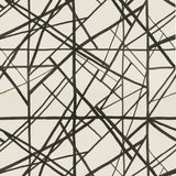 LEE JOFA MODERN GWF-3731.18.0 CHANNELS VELVET EBONY/IVORY Fabric - Eade's Wallpaper