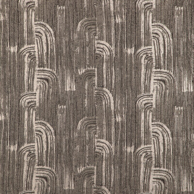 LEE JOFA MODERN GWF-3737.1621.0 CRESCENT WEAVE OBSIDIAN Fabric - KELLY WEARSTLER MESA