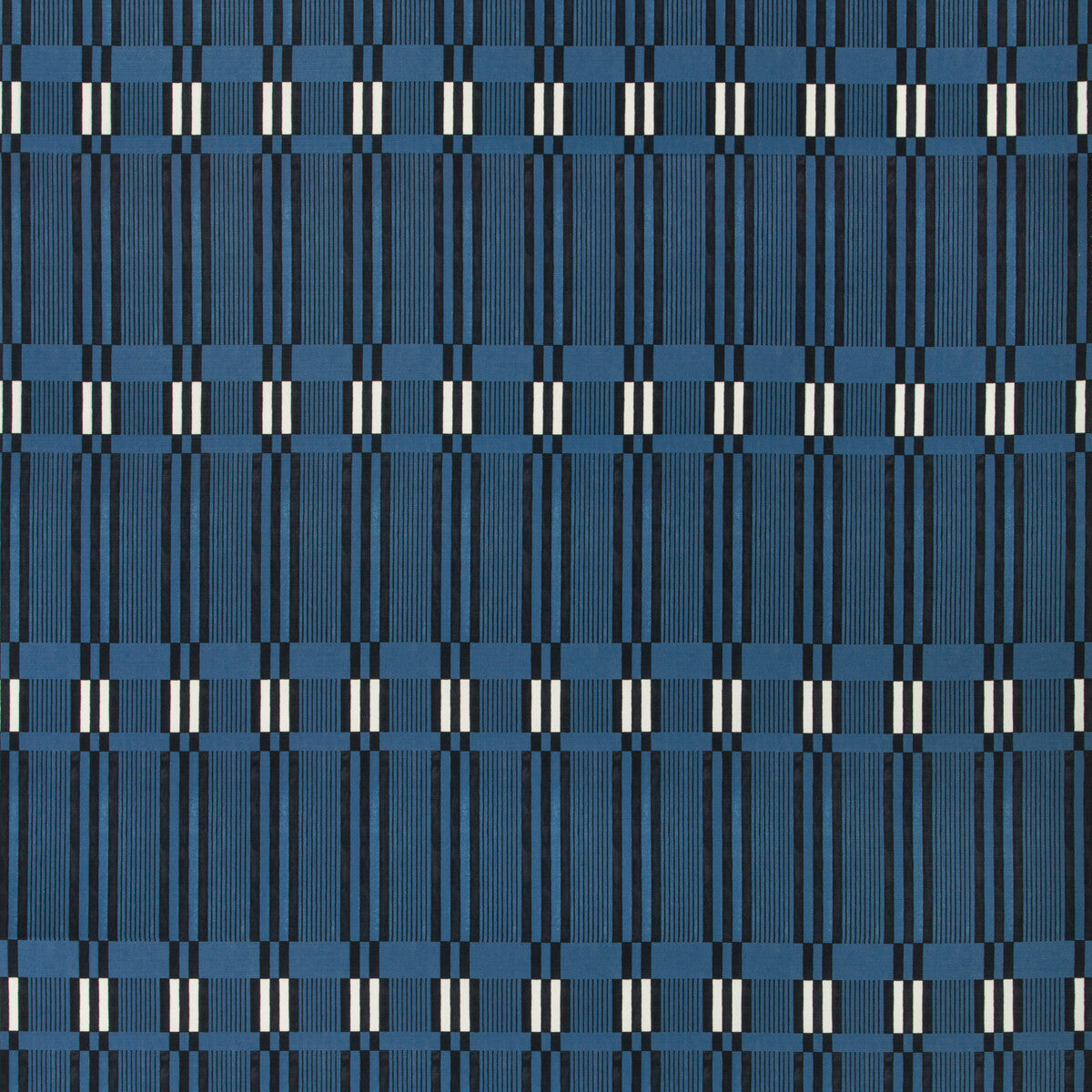 LEE JOFA MODERN GWF-3746.158.0 BANDEAU MARINE Fabric - Eade's Wallpaper