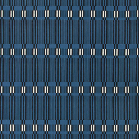 LEE JOFA MODERN GWF-3746.158.0 BANDEAU MARINE Fabric - Eade's Wallpaper