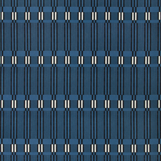 LEE JOFA MODERN GWF-3746.158.0 BANDEAU MARINE Fabric - Eade's Wallpaper