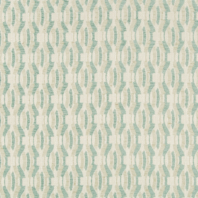 LEE JOFA MODERN GWF-3748.13.0 AGATE WEAVE AQUA Fabric - Eade's Wallpaper