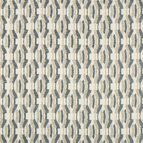 LEE JOFA MODERN GWF-3748.5.0 AGATE WEAVE SEA WAVE Fabric - Eade's Wallpaper