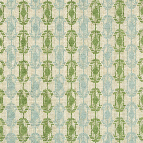 LEE JOFA MODERN GWF-3751.133.0 QUARTZ WEAVE AQUA GREEN Fabric - Eade's Wallpaper