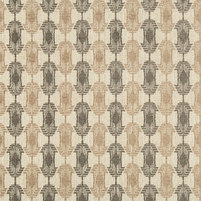 LEE JOFA MODERN GWF-3751.168.0 QUARTZ WEAVE NATURAL METAL Fabric - Eade's Wallpaper
