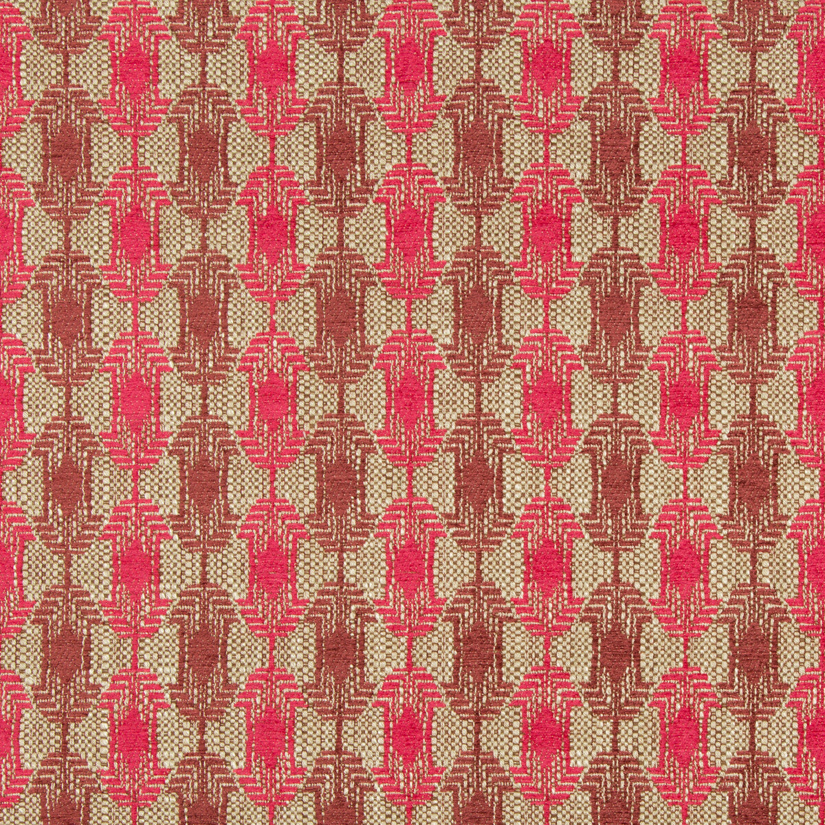 LEE JOFA MODERN GWF-3751.19.0 QUARTZ WEAVE CERISE Fabric - Eade's Wallpaper