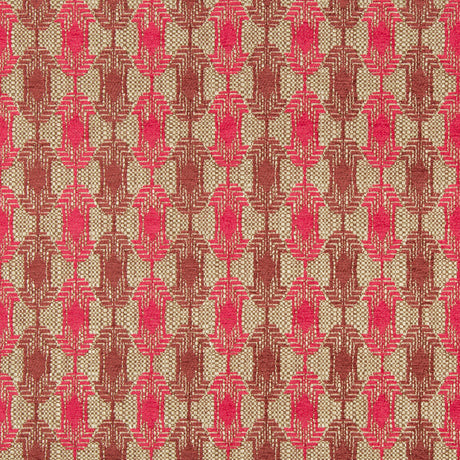 LEE JOFA MODERN GWF-3751.19.0 QUARTZ WEAVE CERISE Fabric - Eade's Wallpaper