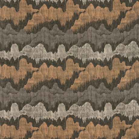 LEE JOFA MODERN GWF-3755.811.0 CASCADIA NOIR Fabric - Eade's Wallpaper