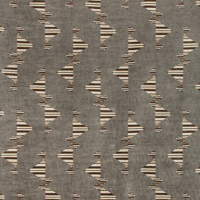 LEE JOFA MODERN GWF-3758.216.0 ARCADE SMOKE Fabric - Eade's Wallpaper