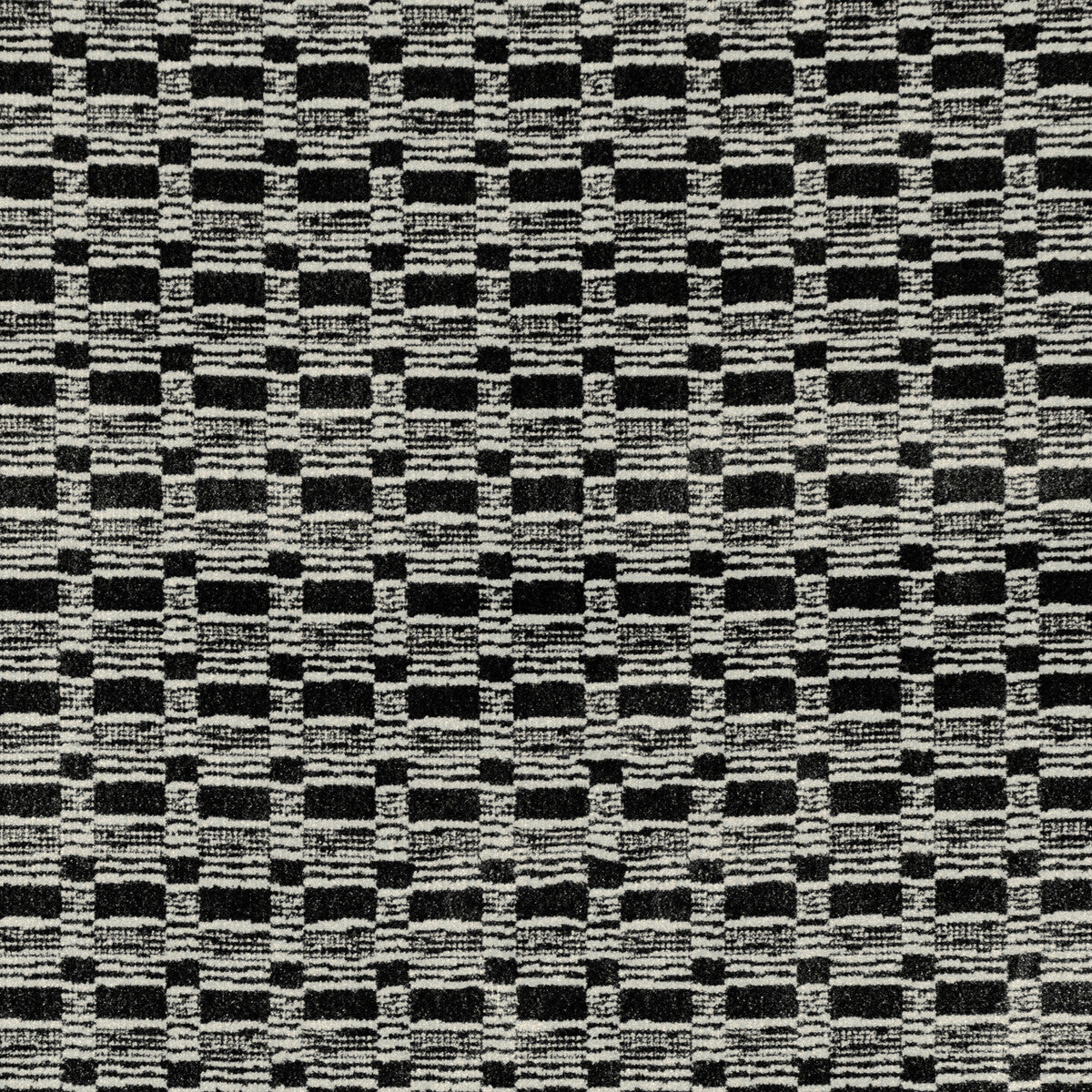 LEE JOFA MODERN GWF-3760.81.0 LURE ONYX/IVORY Fabric - Eade's Wallpaper