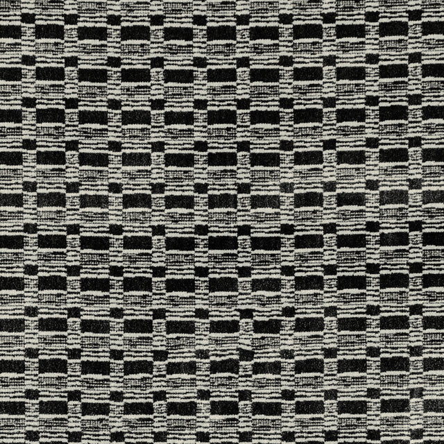 LEE JOFA MODERN GWF-3760.81.0 LURE ONYX/IVORY Fabric - Eade's Wallpaper