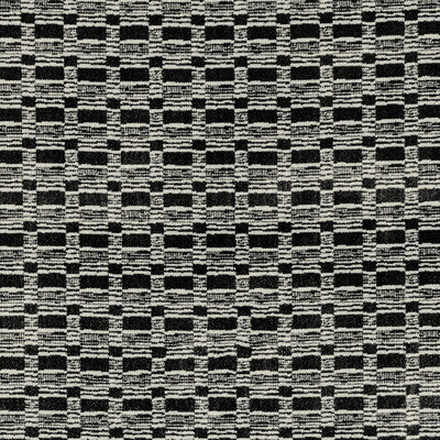 LEE JOFA MODERN GWF-3760.81.0 LURE ONYX/IVORY Fabric - Eade's Wallpaper