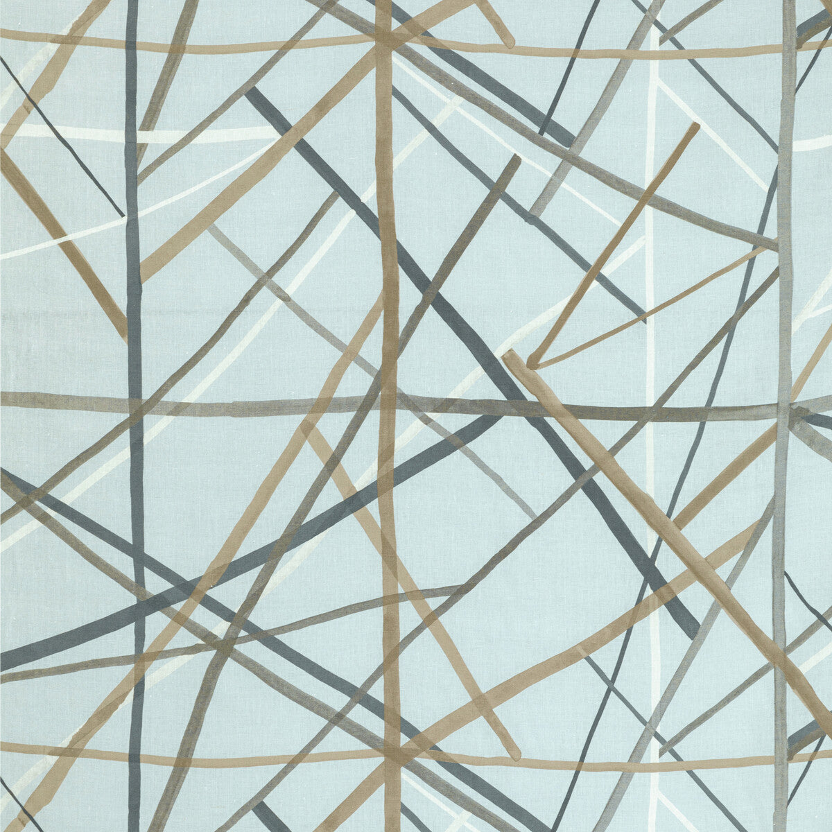 LEE JOFA MODERN GWF-3771.1115.0 SIMPATICO PRINT CINDER Fabric - Eade's Wallpaper
