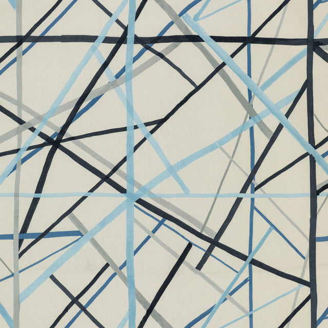 LEE JOFA MODERN GWF-3771.15.0 SIMPATICO PRINT SKY Fabric - Eade's Wallpaper