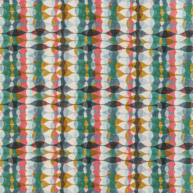 LEE JOFA MODERN GWF-3775.73.0 OVERTONE PRINT MULTI Fabric - Eade's Wallpaper