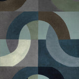 LEE JOFA MODERN GWF-3788.550.0 COLONNADE INDIGO Fabric - Eade's Wallpaper