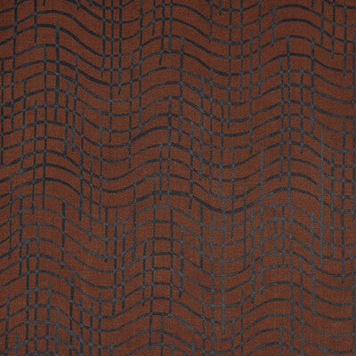 LEE JOFA MODERN GWF-3789.24.0 DADA RUSSET Fabric - Eade's Wallpaper