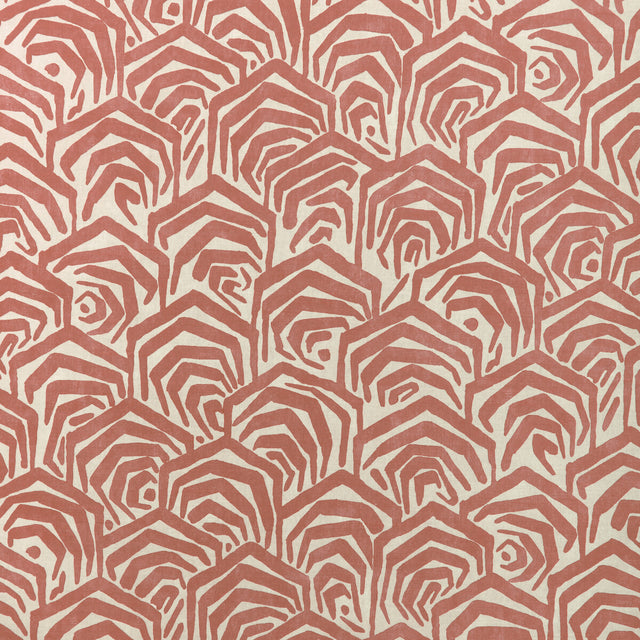 LEE JOFA MODERN GWF-3807.24.0 GREENE PRINT CLAY Fabric - Eade's Wallpaper