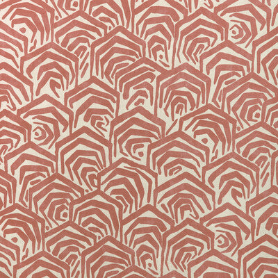 LEE JOFA MODERN GWF-3807.24.0 GREENE PRINT CLAY Fabric - Eade's Wallpaper