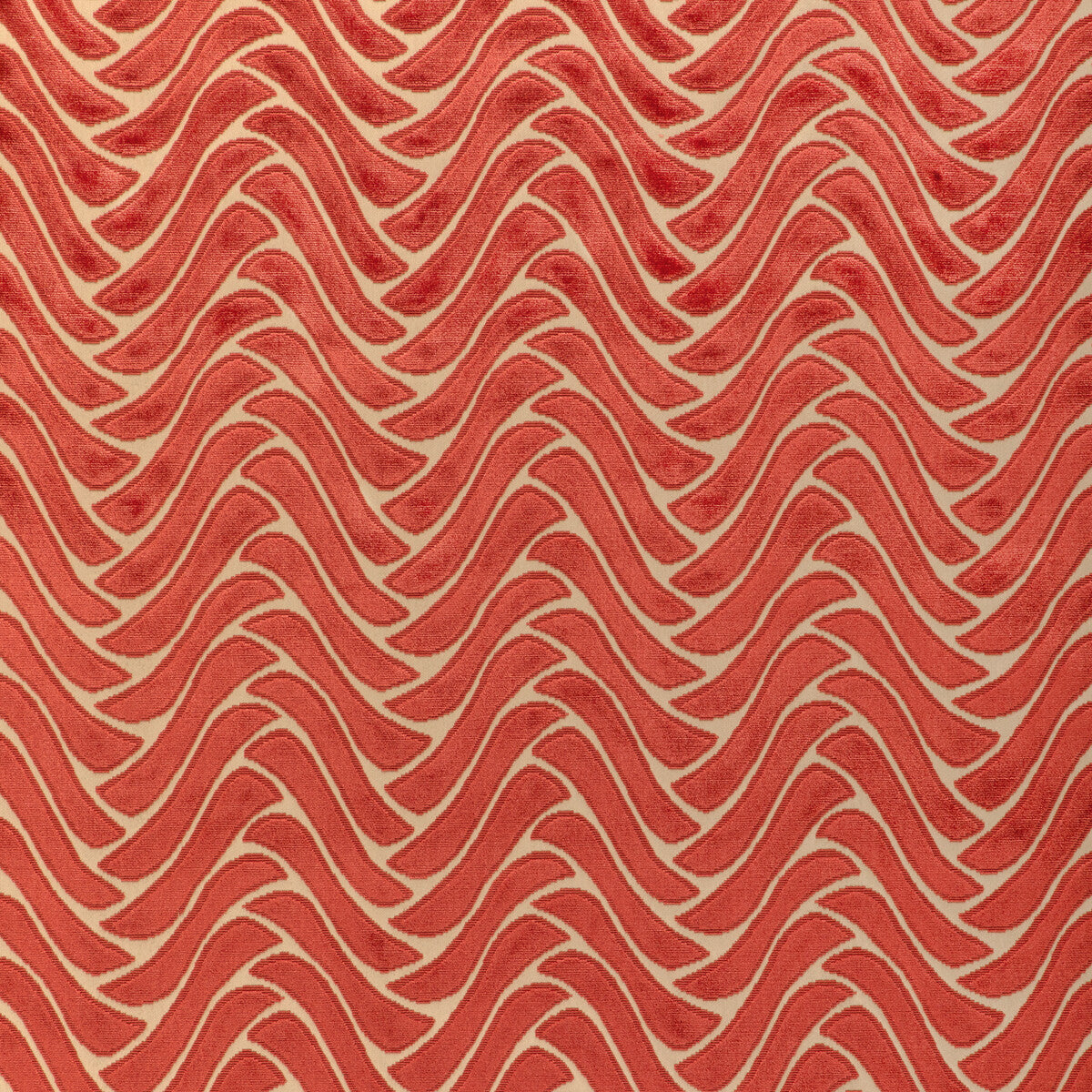 LEE JOFA MODERN GWF-3811.24.0 CROSBY VELVET SPICE Fabric - Eade's Wallpaper
