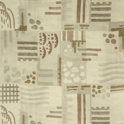 LEE JOFA MODERN VEDA GWF-3842.1621.0 in LIMESTONE/BARK Fabri