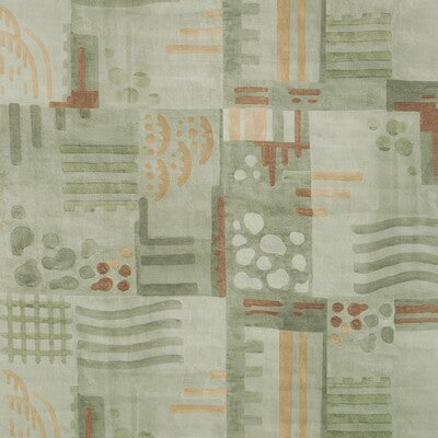 LEE JOFA MODERN VEDA GWF-3842.324.0 in PATINA Fabric - KELLY